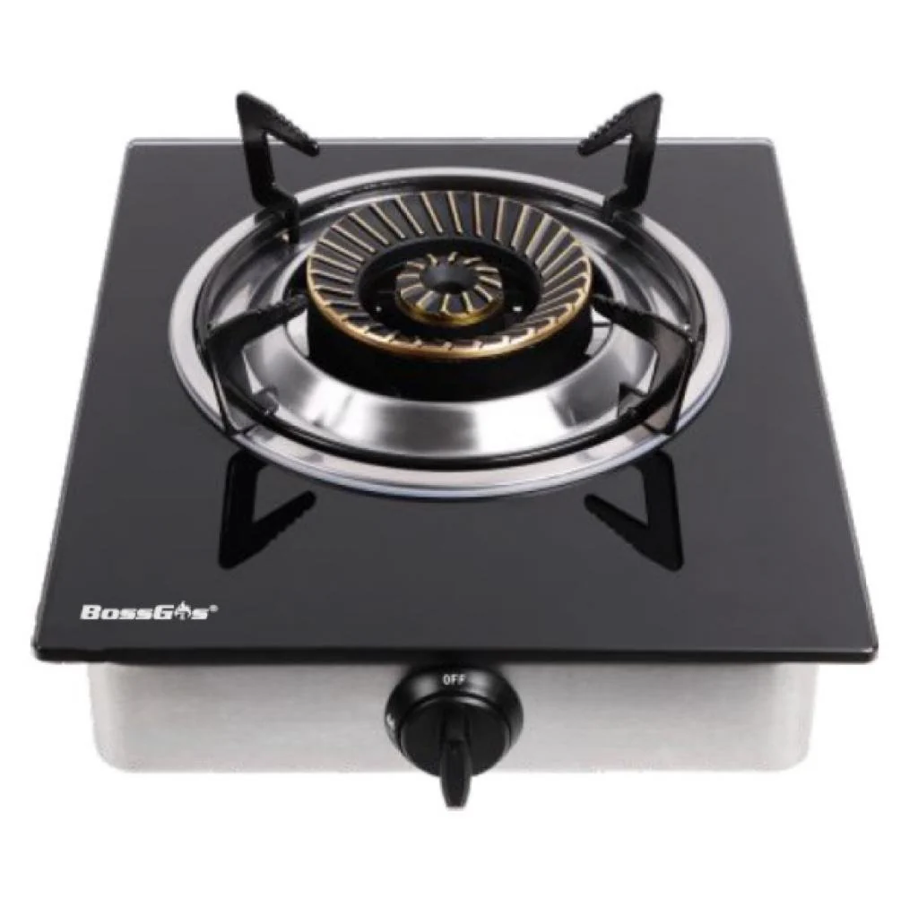 Generation Brand 1 WOK Burner NZ glass top Certified Gas Stove For INDOOR use