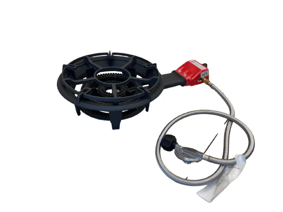 Auto Ignition LARGE 2 Ring Burner Cast Iron Gas Burner Wok Burner Cooker Stove(Generation Brand) - Image 4