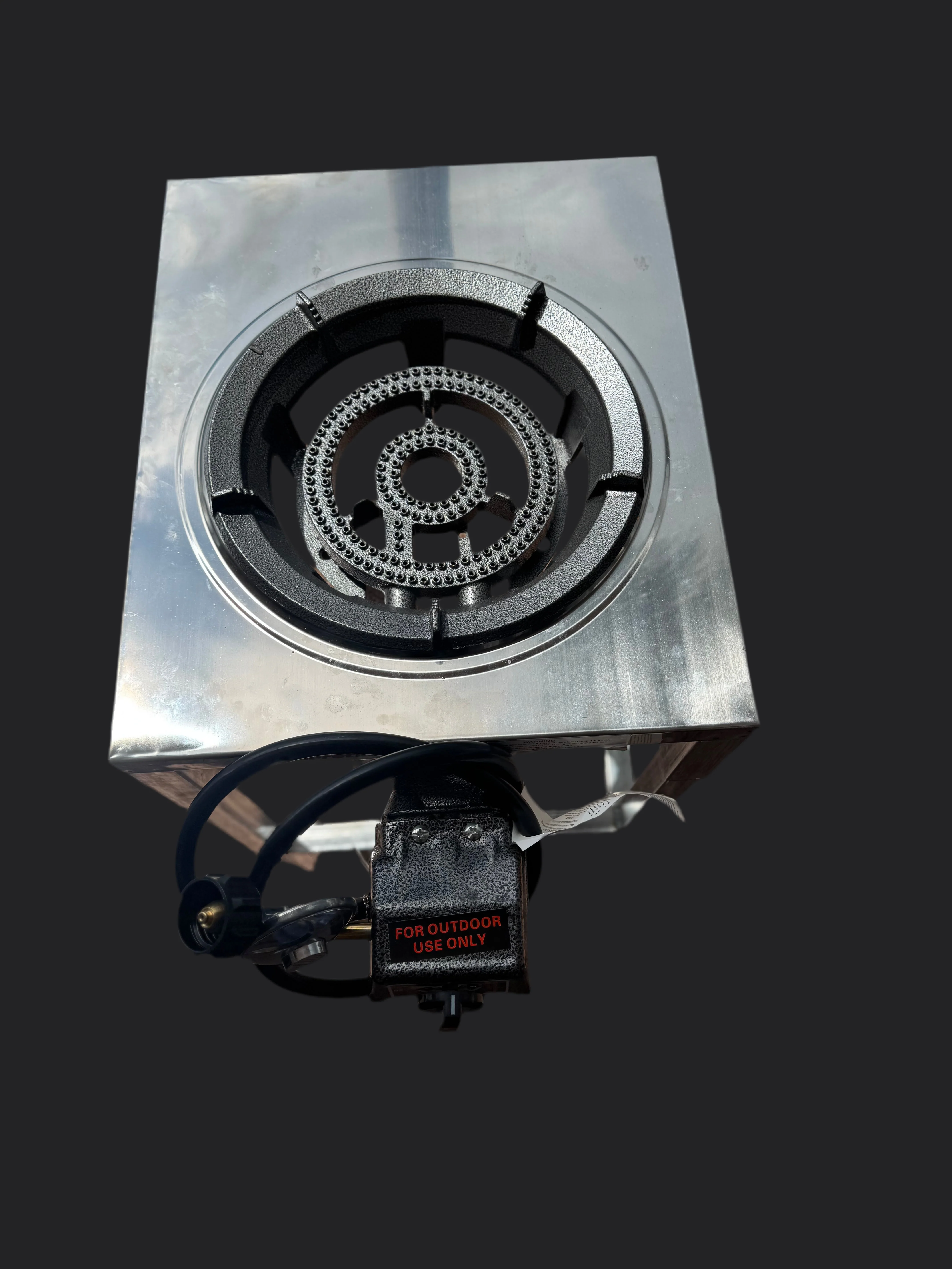 Auto Ignition double 2 ring LARGE Ring Gas Burner with stand (2 weeks special) - Image 4