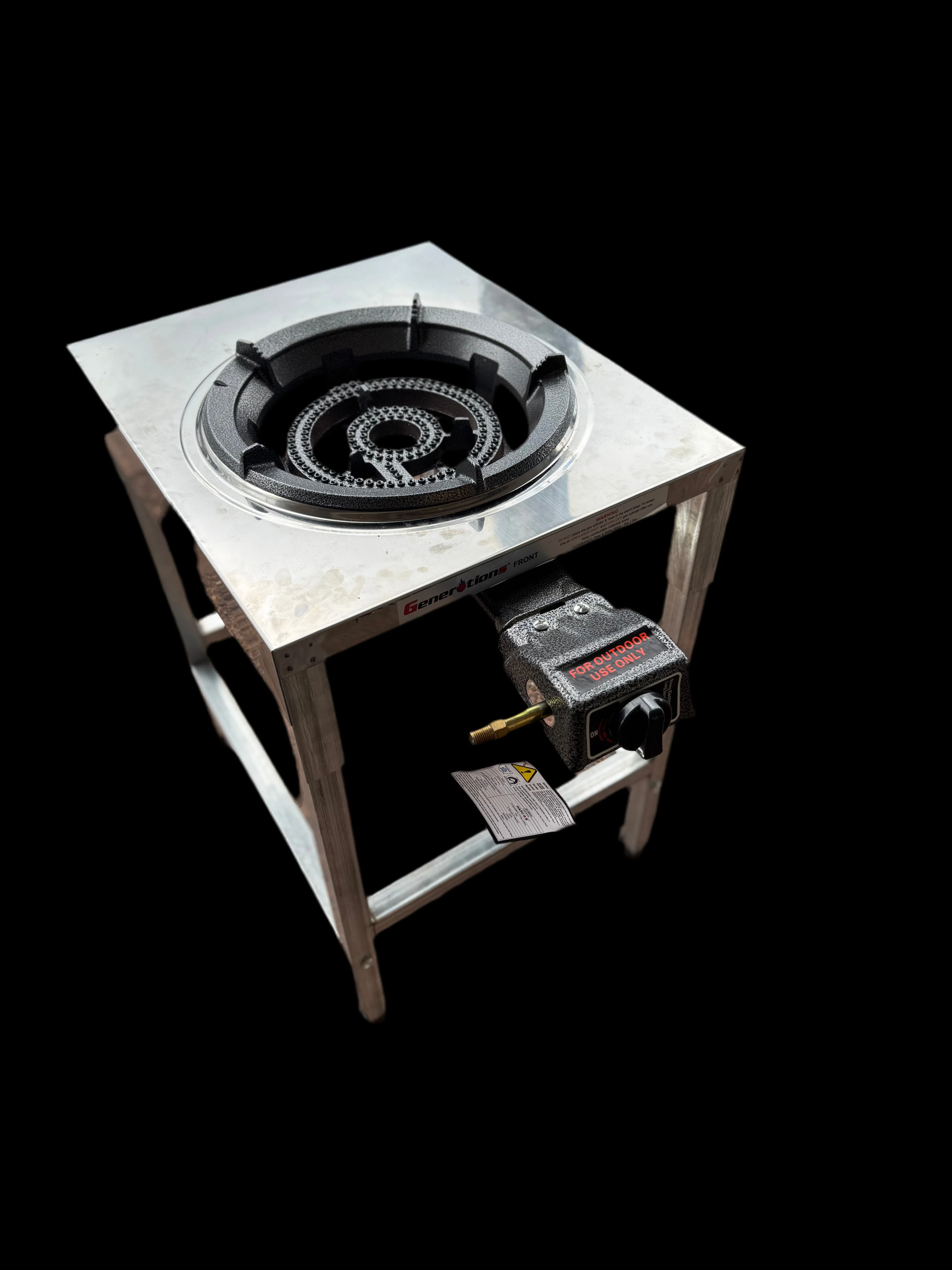 Auto Ignition double 2 ring LARGE Ring Gas Burner with stand (2 weeks special) - Image 6