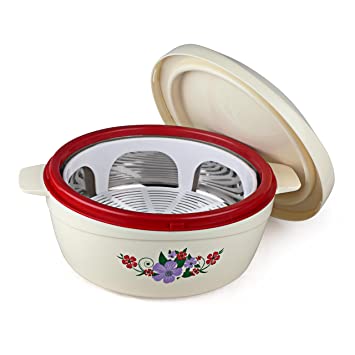 Cello Hot Pot Casserole Roti plus Insulated White/Brown/grey/pink 2500ml - Image 4