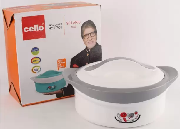 Cello Hot Pot Casserole Solaris Insulated 2000ml
