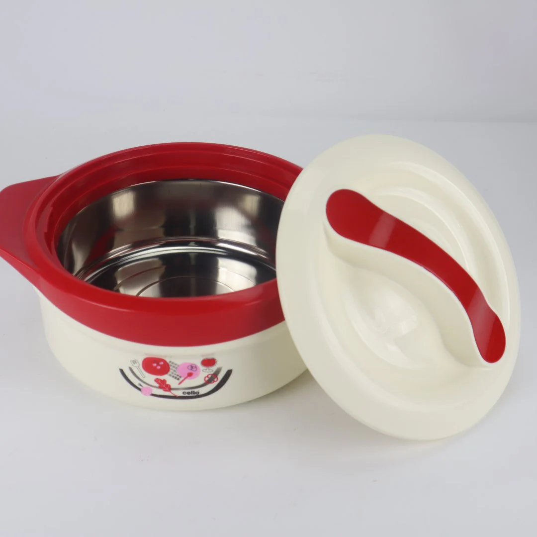 Cello Hot Pot Casserole Solaris Insulated Mop-Red