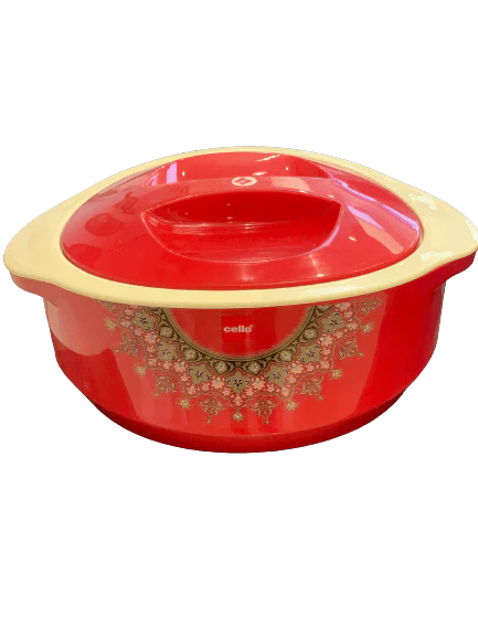 Cello Thermoware Casserole Hot Treat (2500 ml) Red