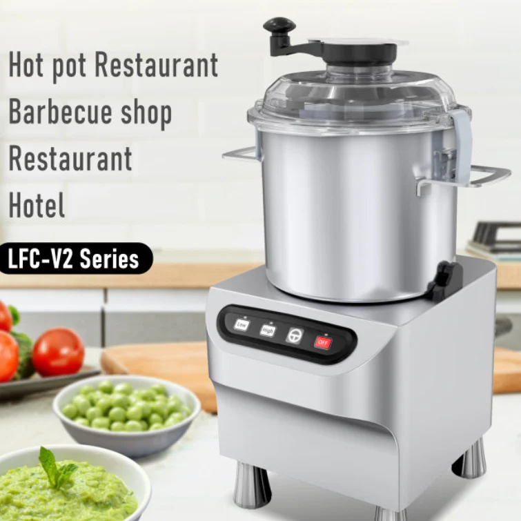 Yasaki Commercial Electric Vegetables and Meat Food Chopper Bowl Cutter Machine 18L 2200W - Image 2