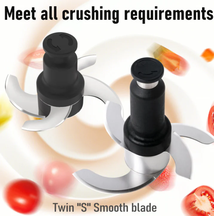 Yasaki Commercial Electric Vegetables and Meat Food Chopper Bowl Cutter Machine 18L 2200W - Image 4