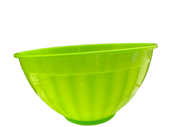 Plastic mixing Bowl/Basin Green