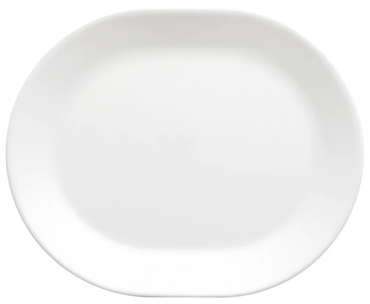 Corelle Winter Frost Vitrelle Platter 12.25"