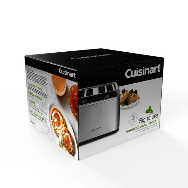 Cuisinart Signature Automated Digital 4 Slice Toaster (Online only) - Image 2