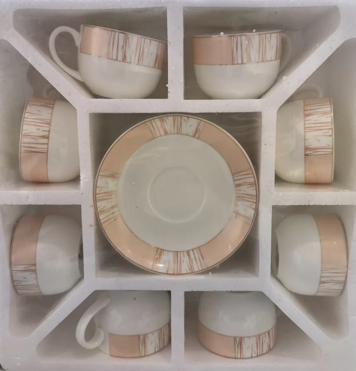 Cup and saucer set of 12 Mark C-09