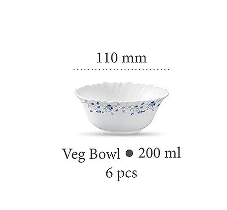 La Opala Blue Mystique Pudding Set of 7 PC - Image 2