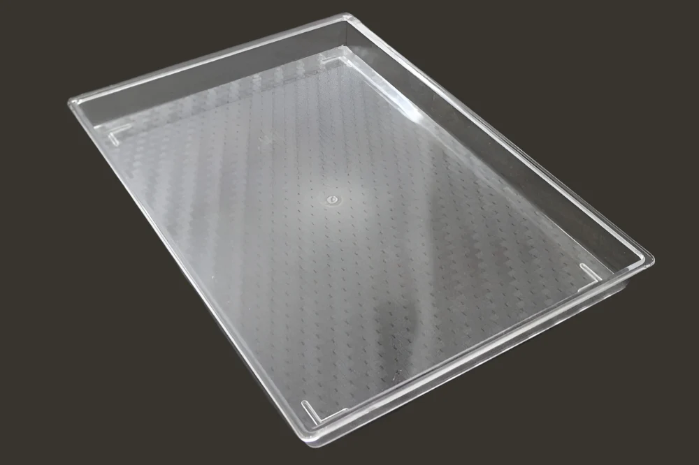 Display Food Tray/Mithai Tray Plastic/acrylic 2 sizes