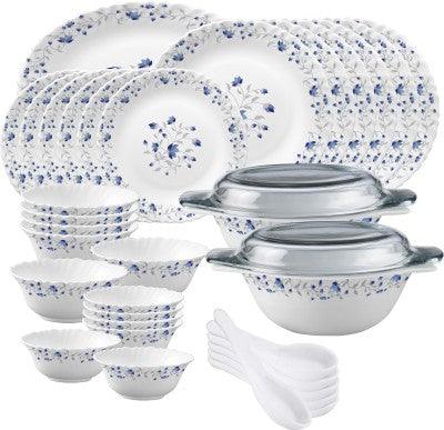 La Opala dinner set Blue Mystique 35, 45 and 65pcs