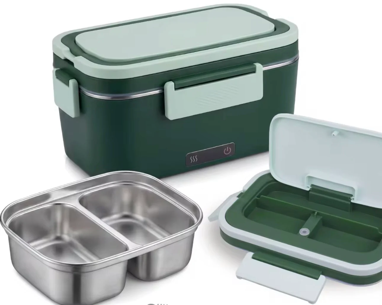 Electric lunch box with car warmer 1.8L New Arrival - Image 4