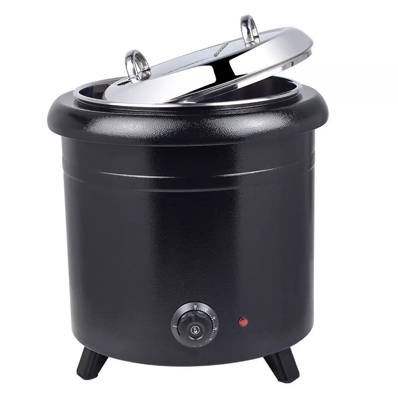 Electric Soup Kettle Soup Buffet Food Warmer Container 10L - Image 3