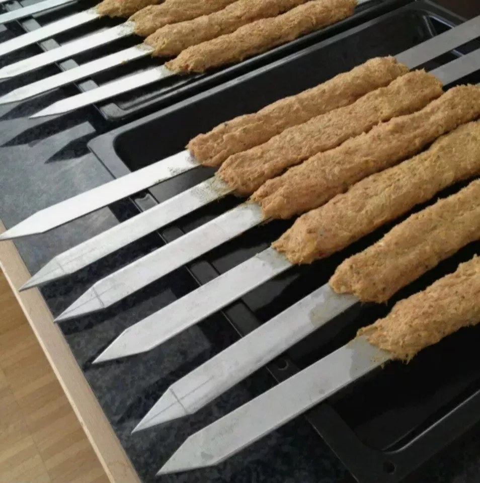 Flat Seekh/skewers for tandoor/bbq (Shammi kebab) - Image 4