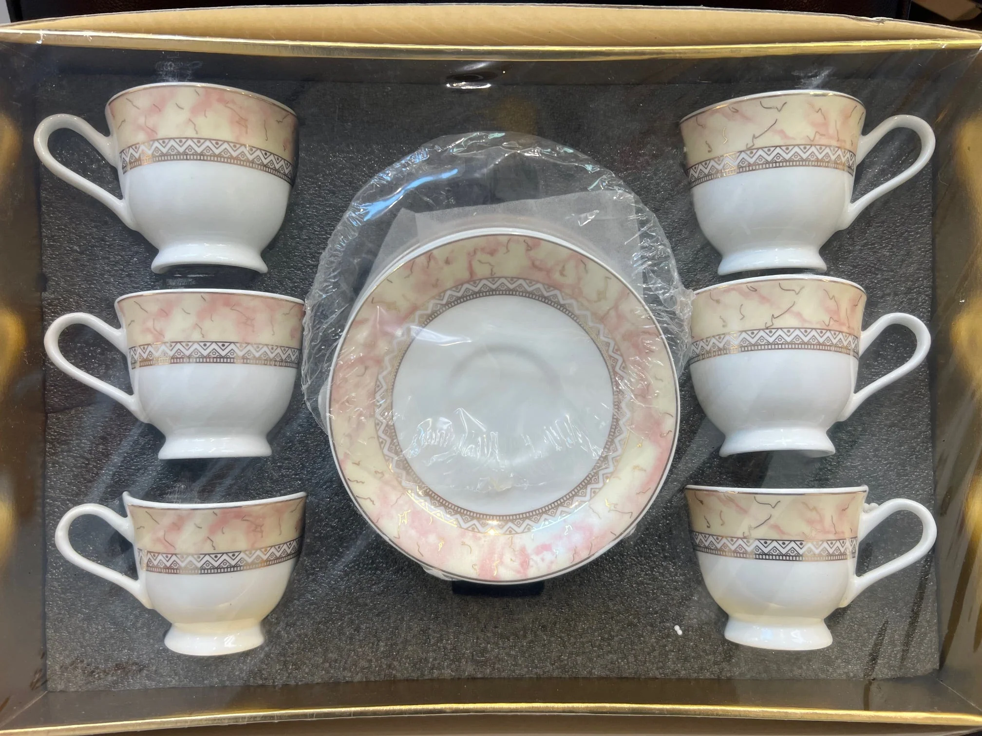 Imaar CTPL cup and saucer set luxury collection 6 cups and 6 saucers