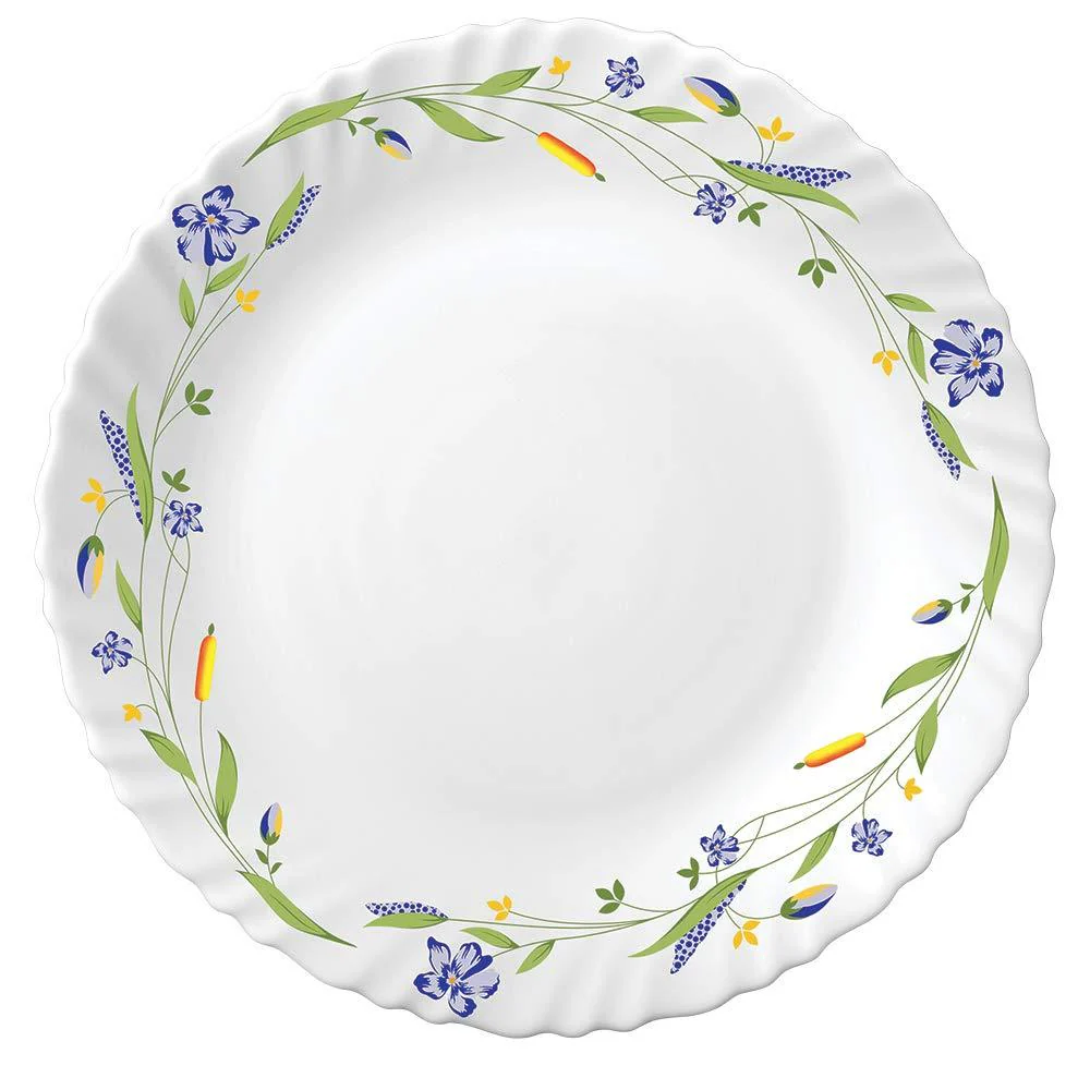 La opala 6 Pcs Morning Glory Dinner Plate Set