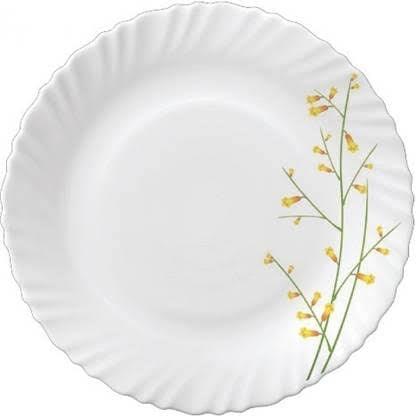 La Opala Citron Weave Dinner Plate Set, 6-Pieces