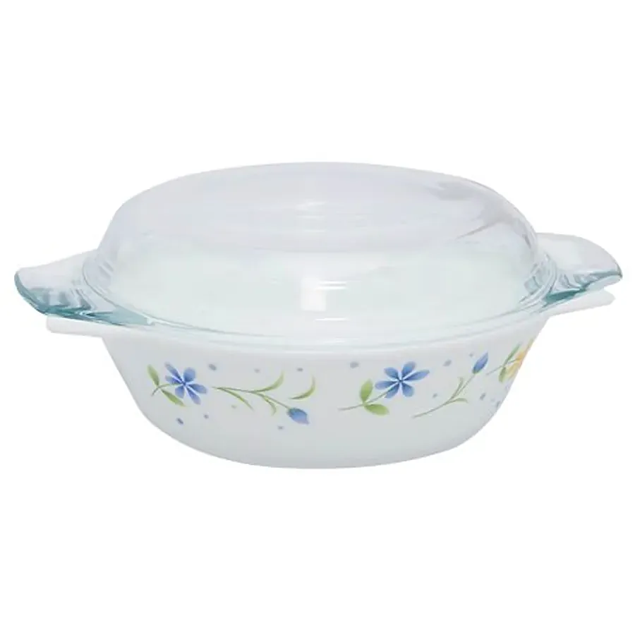 La Opala Casserole/ Serving Bowl with Glass Lid - Image 5
