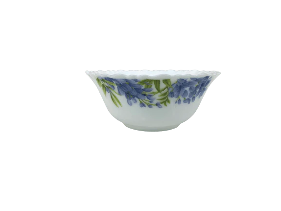La Opala Soup Bowl Pack of 6 Lilac Garden 300ml