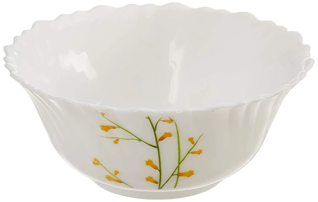 La Opala Soup Bowl Pack of 6 Citron Weave 300ml