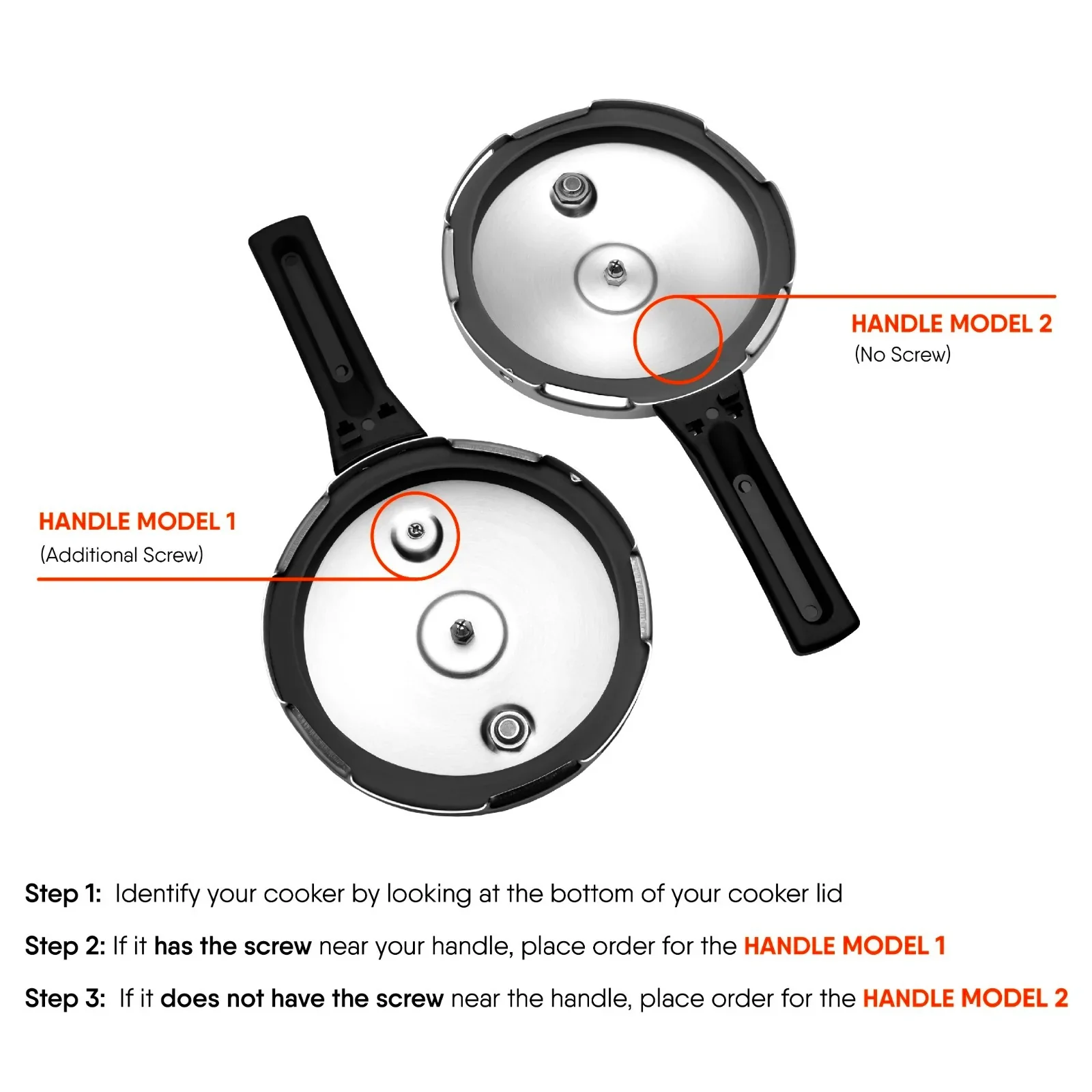 Lid Handle - Xpress Cooker stahl - Image 2