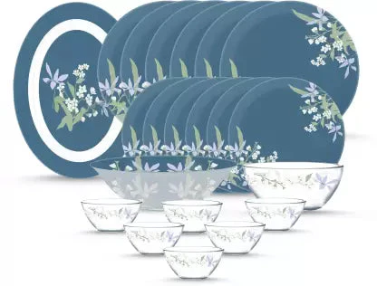 LUMINARC Pack of 21 Glass Keon Dinner Set