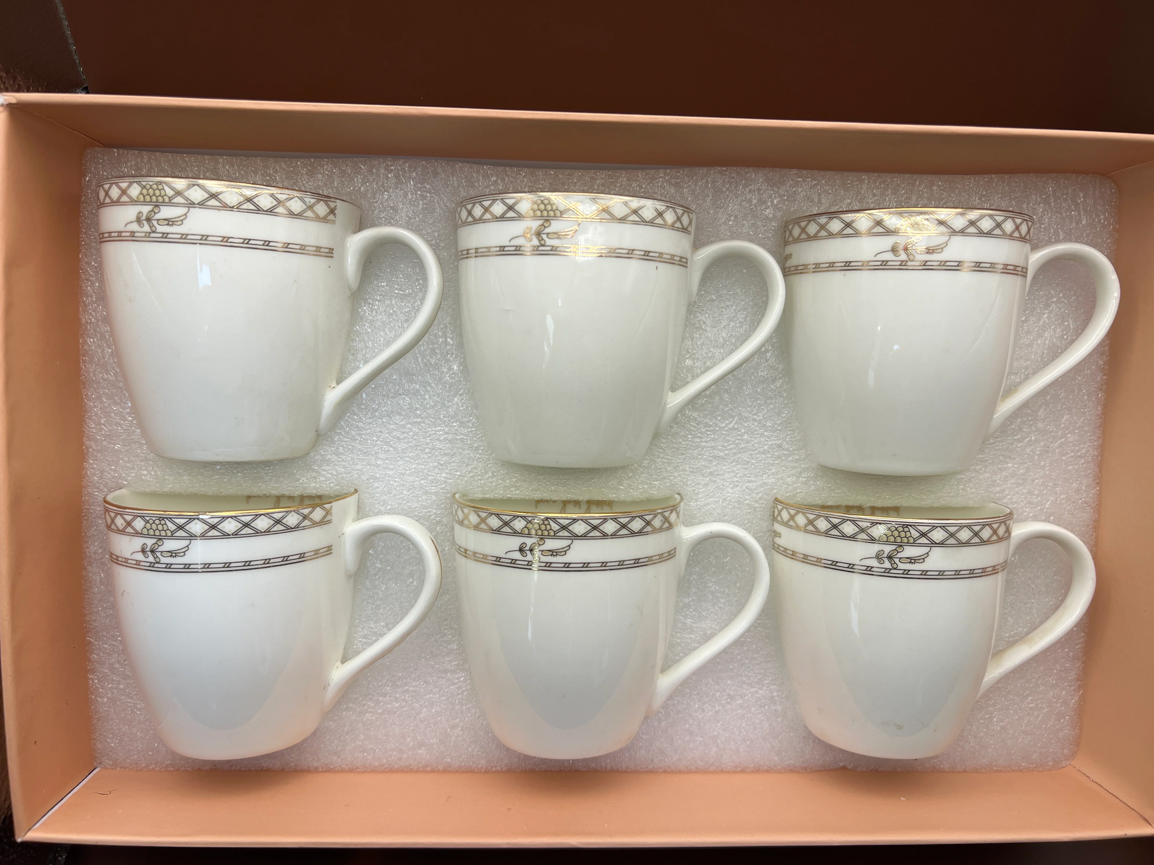Mark Cup and saucer set of 6 Deco 1314 - Image 2