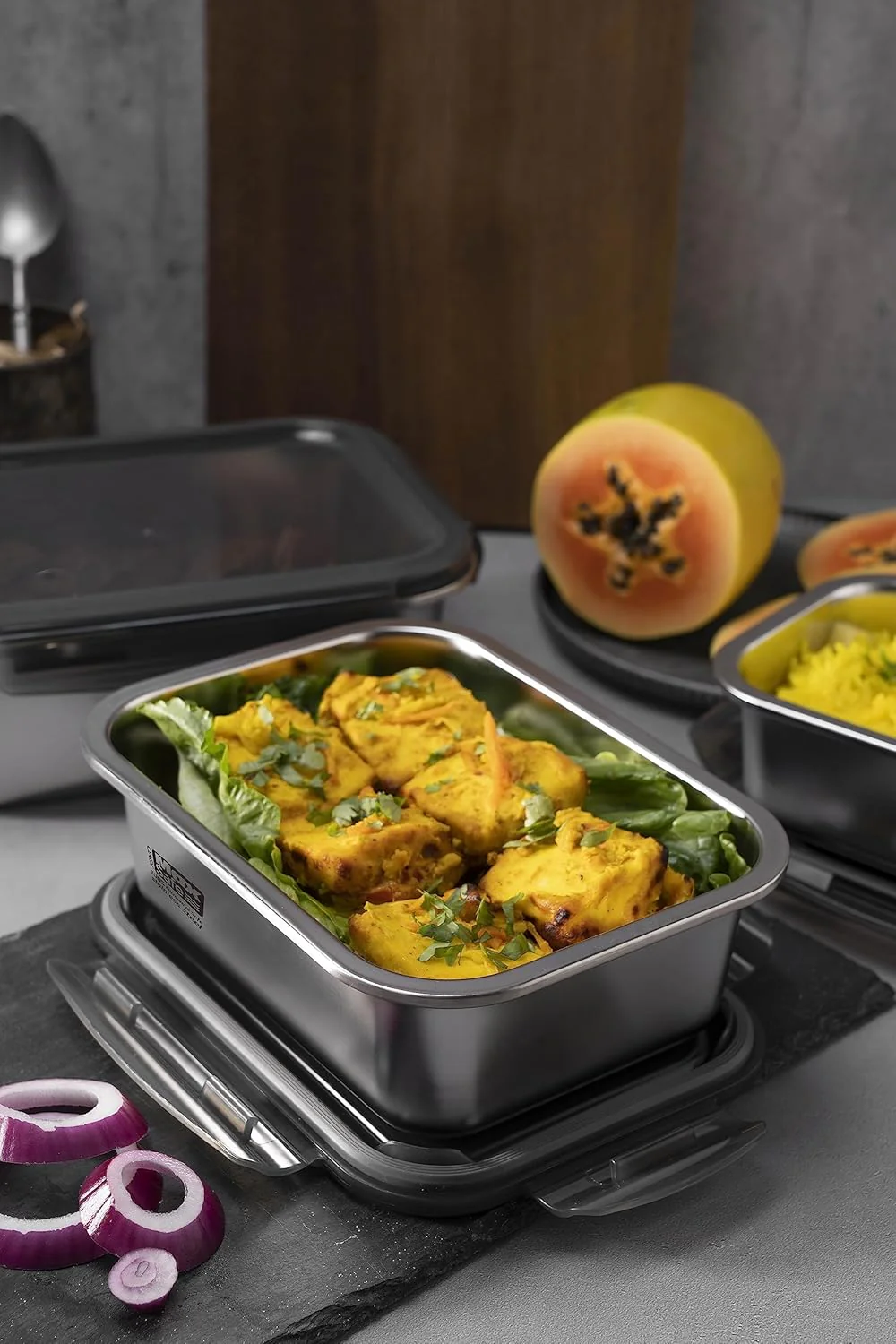 MaxSafe Food Storage Container/ lunch box 1pc (3 sizes) - Image 3