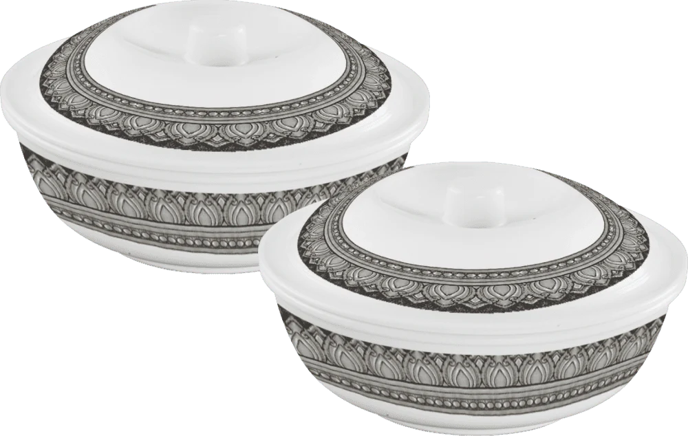 Servewell Serving Casserole with Lid Set 2 + 2 pc 19 cm - Antique