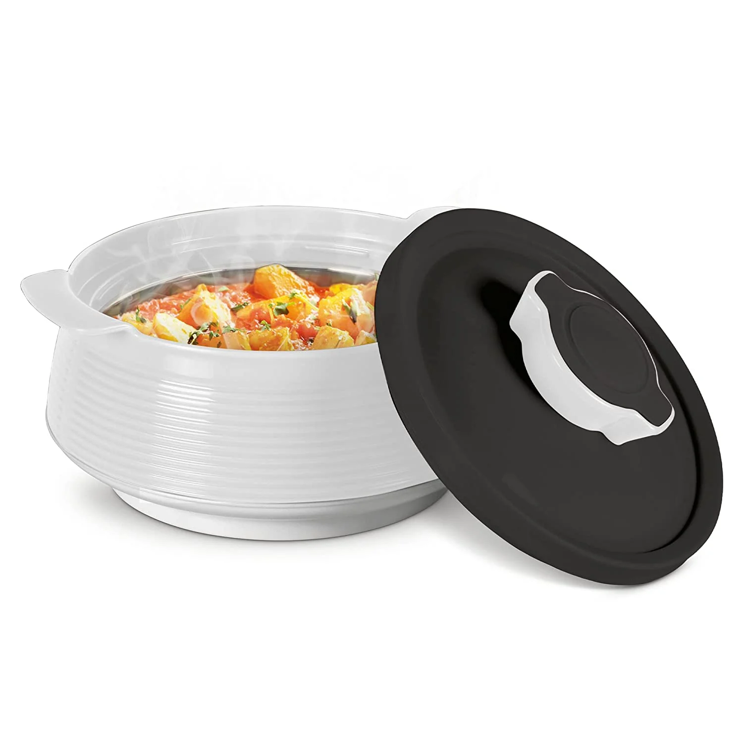 MILTON Venice Insulated Casserole Micro white, 2500ml - Image 2