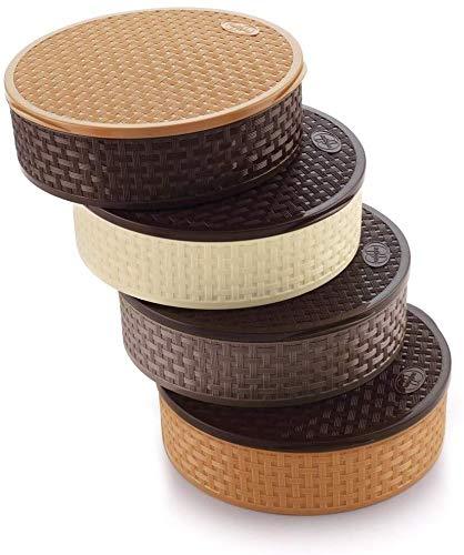 Dry Fruit Box 4 sections1pc (colour depend on availability)