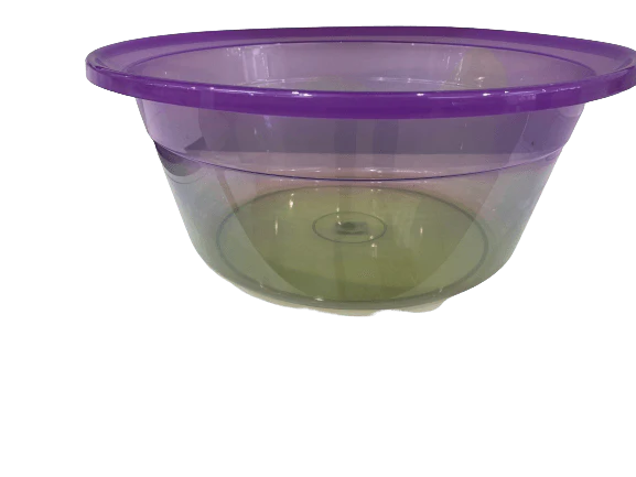 Plastic Bowl Basin Purple clear