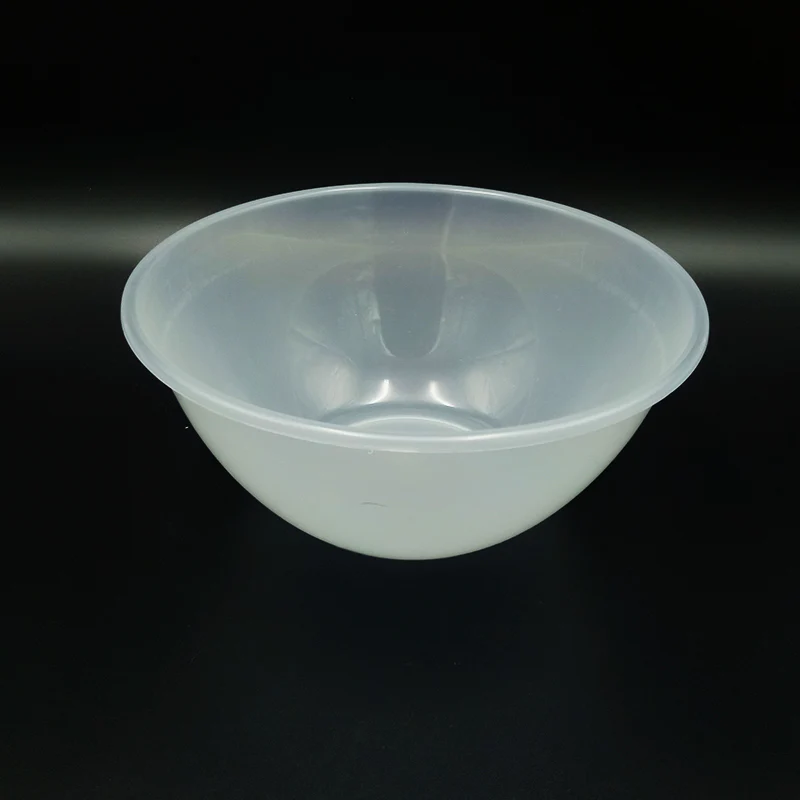 Plastic Salad Bowl Clear 1pc(6 litre)