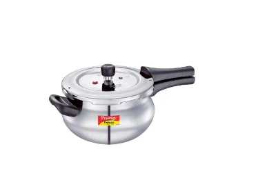 Prestige Alpha Deluxe Baby Handi Induction Base Stainless Steel Pressure Cooker, 2 litre, 3Litre,4Litre - Image 3