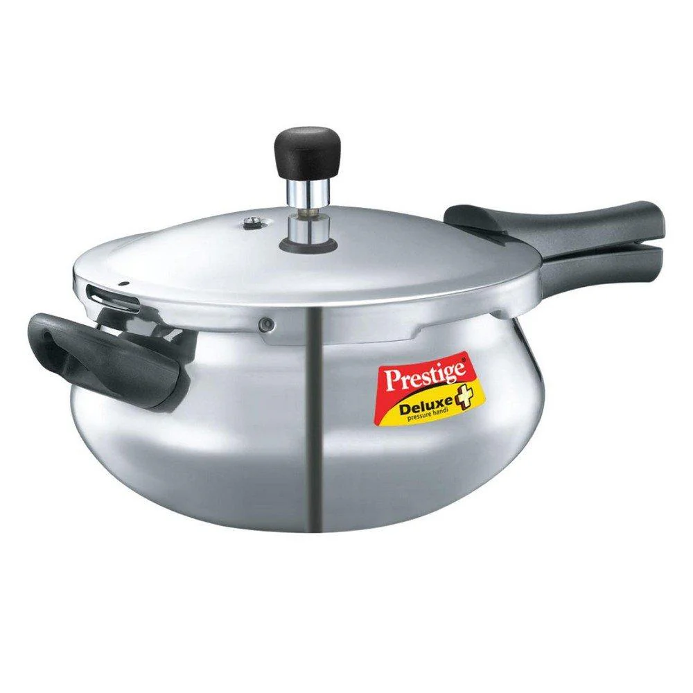 Prestige Deluxe Plus Aluminium Pressure Junior Handi pressure cooker 5 L