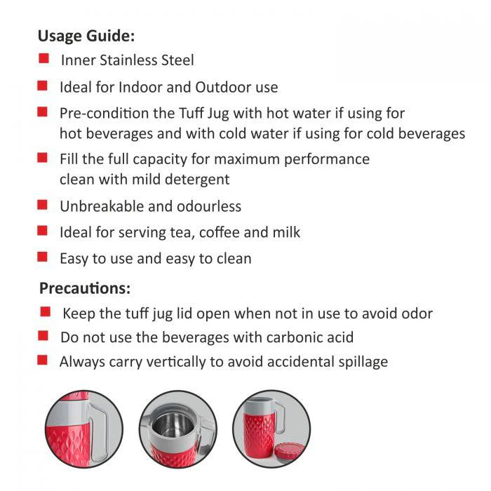 Puro 7pc Tea Break Set (Mop Red) - Image 3