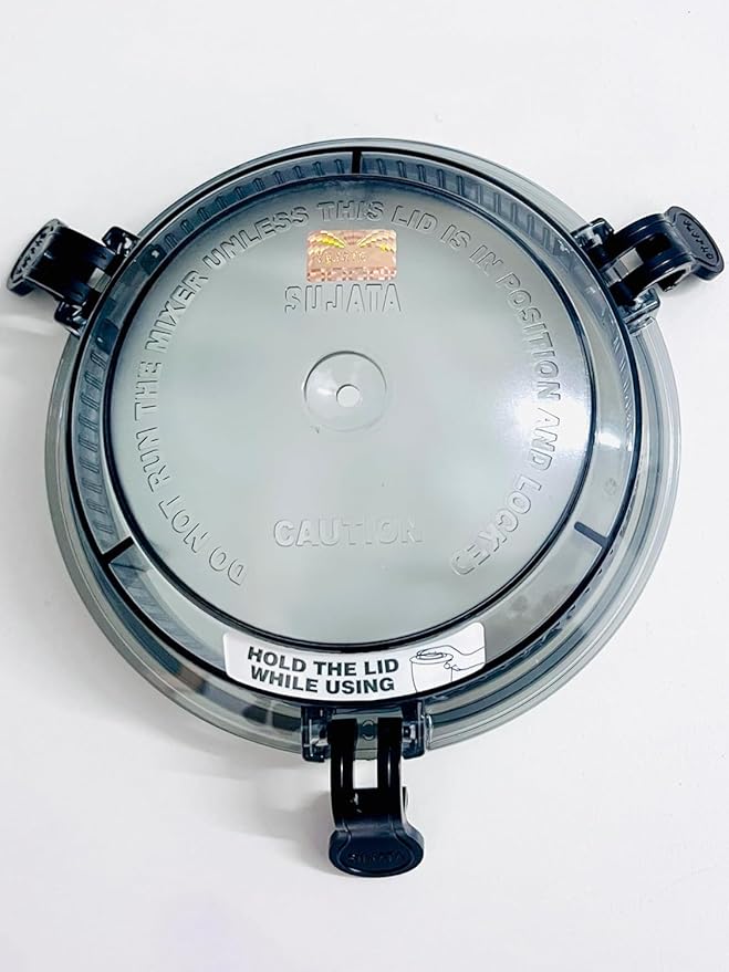 Replacement Chutney Jar Lid with 3 Locks 400ml Compatible With Sujata Mixer Grinder 400ML - 2024 Model.