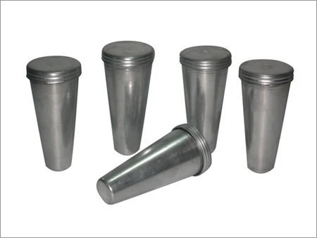Reuseable Ice Cream/ Kulfi aluminium sancha/mould pack of 6 - Image 3