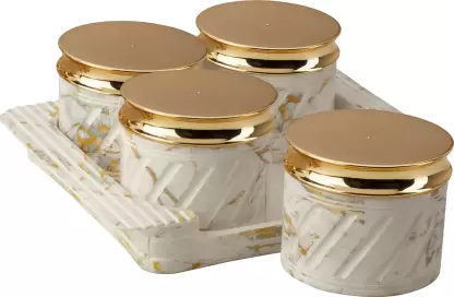 Selvel Polypropylene Utility/serving Container (Pack of 4, White) Assorted) Italian 4