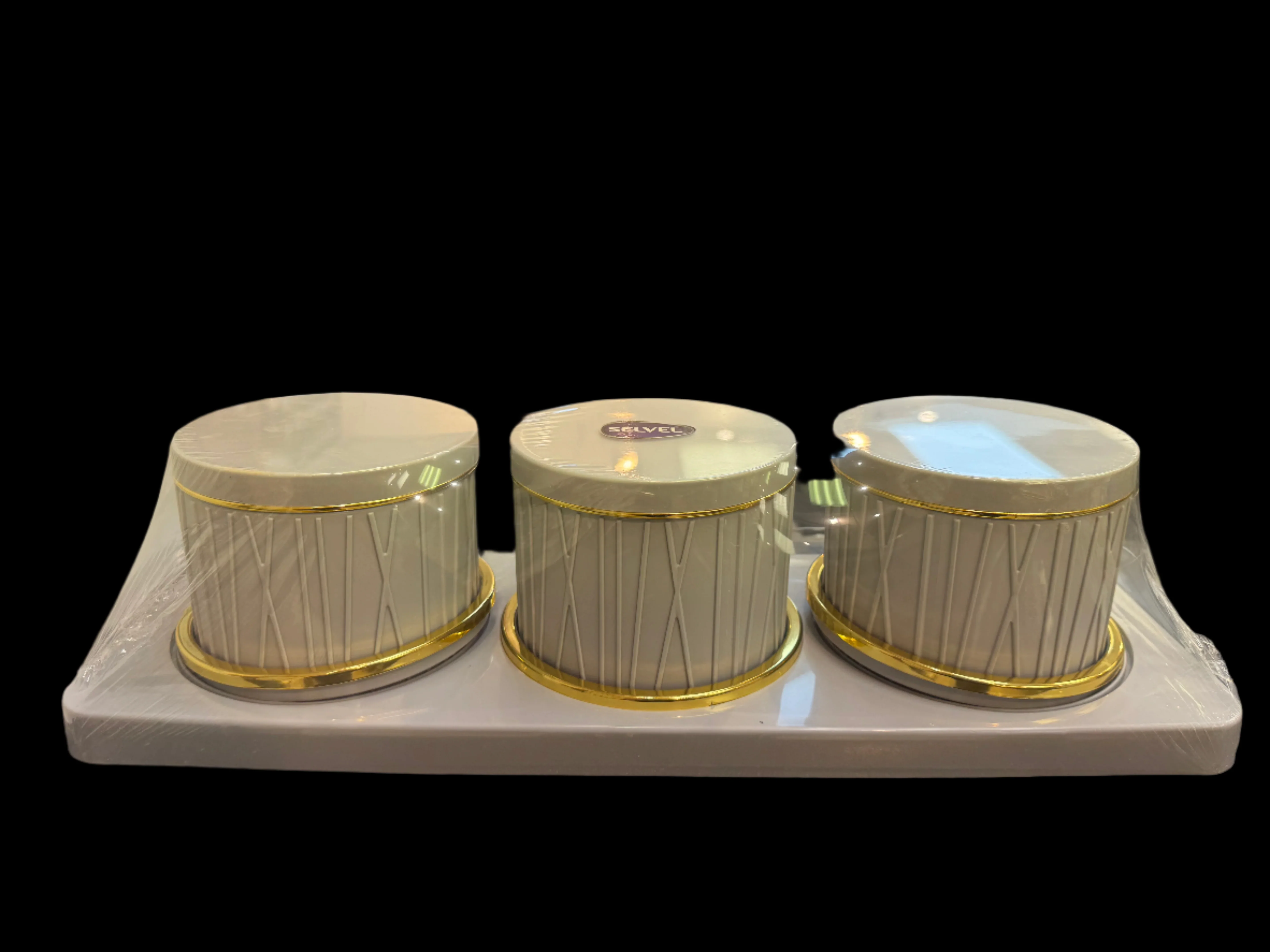 Selvel Polypropylene Utility/serving Container Dune (Pack of 3) - Image 3
