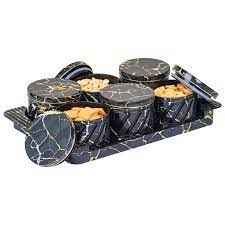 Selvel Polypropylene Utility/serving Container (Pack of 6) Round (2 Colour) - Image 2