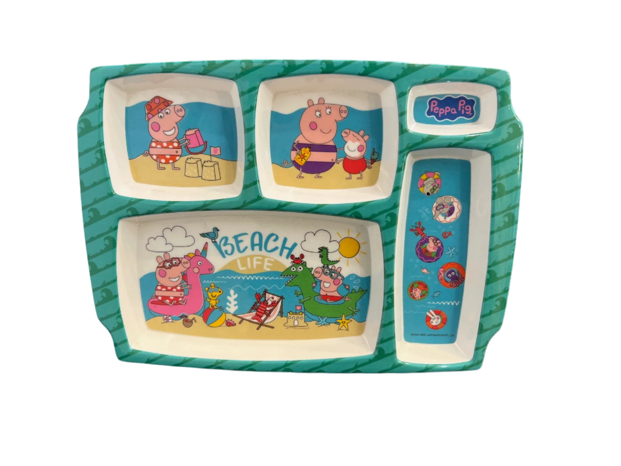 Servewell Dinner 5 Partition/Section Plate kids New - Image 12