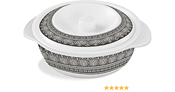 Servewell Serving Casserole with Lid Set 2 + 2 pc Round (19 cm )