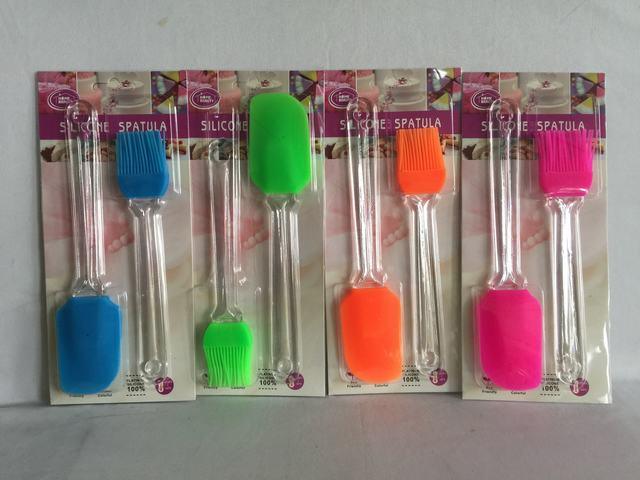 Silicone Spatula Brush set 1pack - Image 2