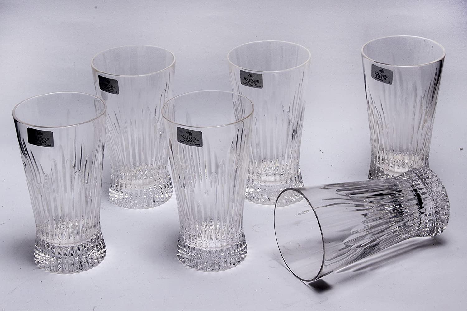 Solitaire Lead Crystal Talia H B (S) Dublin 6 pc