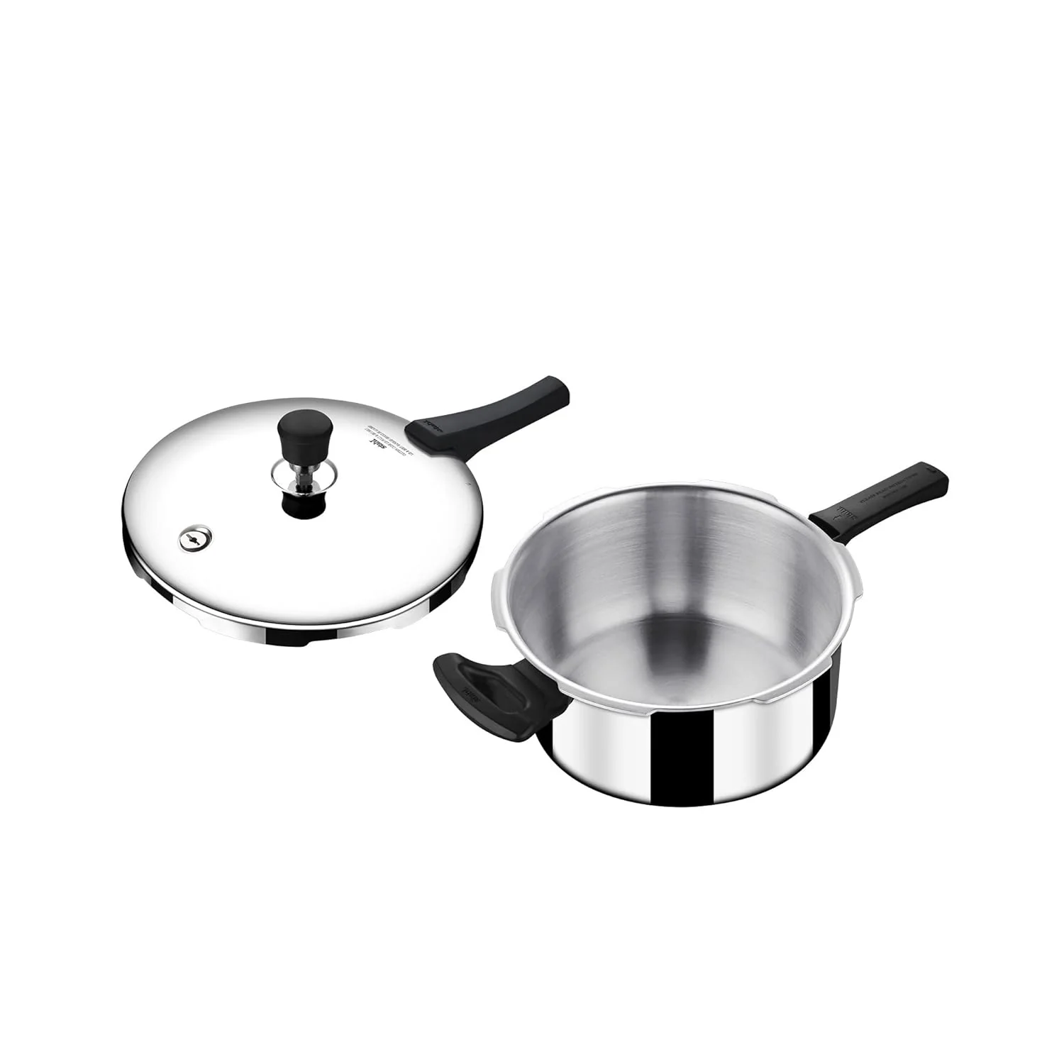Stahl Xpress Cooker Triply Pressure Cooker, Induction Cooker, Outer Lid Pressure Cooker 3 L, 5L, 8L Induction & Gas Stove - Image 5