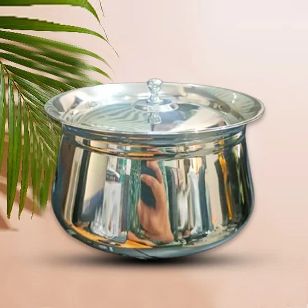 Stainless Steel Plain Heavy Gauge Mirror Finish Handi Tallboy 1pc