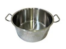 Stainless Steel Cooking Pot & Storing 3 Sizes 26cm, 28cm, 32cm, 5L, 8L, 11L - Image 2